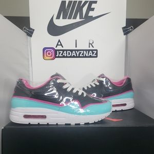 Size 6Y- Nike Air Max 1 DBL South Beach(GS) BV0052 001 (7.5 Wmns) Fits Men Size